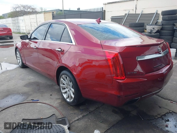 2014 Cadillac CTS Luxury RWD with VIN 1G6AR5SX6E0186302, listed as a IAAI auction lot 41733134 with 140,826 mi miles. Bid and sale history available at carsss.com. Image 3.