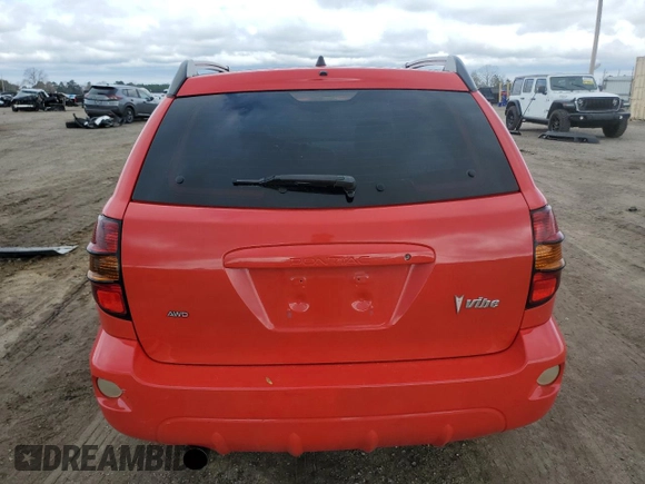 2006 Pontiac Vibe with VIN 5Y2SM65816Z405416, listed as a Copart auction lot 46416015 with 171,377 mi miles and Salvage Title. Bid and sale history available at carsss.com. Image 6.