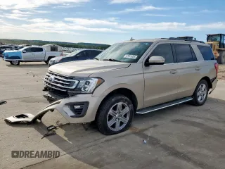 2018 Ford Expedition XLT z VIN 1FMJU1HT6JEA70762, wystawiony jako Copart lot #57951055 z przebiegiem 120 233 mil mil oraz Szkoda całkowita • Salvage title. Historia ofert i sprzedaży dostępna na DreamBid. Obrazek 1.