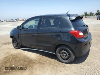 2017 Mitsubishi Mirage ES with VIN ML32A3HJ0HH020706, listed as a Copart auction lot 61858925 with 66,898 mi miles and Salvage title. Bid and sale history available at DreamBid. Image 2.