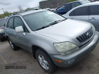 2001 Lexus RX 300 with VIN JTJHF10U310201514, listed as a IAAI auction lot 41884013 with 171,195 mi miles. Bid and sale history available at carsss.com. Image 1.