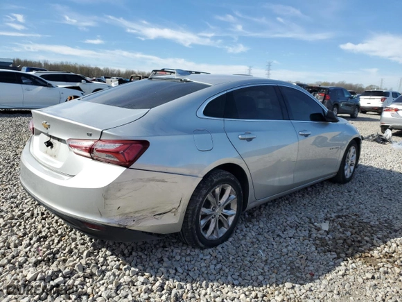 2020 Chevrolet Malibu LT with VIN 1G1ZD5ST8LF002556, listed as a Copart auction lot 49419125 with 123,374 mi miles and Salvage Title. Bid and sale history available at carsss.com. Image 3.