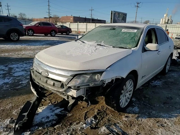 2011 Ford Fusion Hybrid with VIN 3FADP0L34BR340473, listed as a Copart auction lot 42306435 with 110,545 mi miles and Salvage Title. Bid and sale history available at carsss.com. Image 11.
