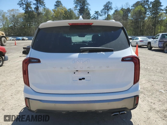 2025 Kia Telluride S z VIN 5XYP64GC9SG579930, wystawiony jako Copart lot #49568975 z przebiegiem 4 438 mil mil oraz Szkoda całkowita • Salvage title. Historia ofert i sprzedaży dostępna na DreamBid. Obrazek 6.