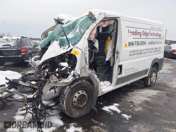 2017 Ram ProMaster Cargo with VIN 3C6TRVAG0HE520740, listed as a IAAI auction lot 41379961 with Not Provided miles and . Bid and sale history available at DreamBid. Image 17.