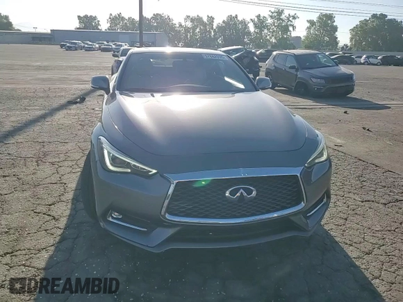 2018 Infiniti Q60 Luxe with VIN JN1EV7EL8JM390331, listed as a Copart auction lot 57862095 with 54,676 mi miles and Salvage title. Bid and sale history available at DreamBid. Image 13.