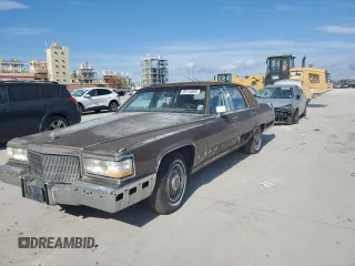 1990 Cadillac Brougham z VIN 1G6DW5476LR727151, wystawiony jako Copart lot #88145665 z przebiegiem Nie podano mil oraz Tytuł czysty. Historia ofert i sprzedaży dostępna na DreamBid. Obrazek 1.