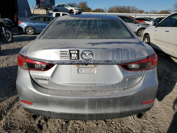 2016 Mazda Mazda6 i Sport with VIN JM1GJ1U57G1402206, listed as a Copart auction lot 82110344 with NaN miles and Salvage Title. Bid and sale history available at carsss.com. Image 6.