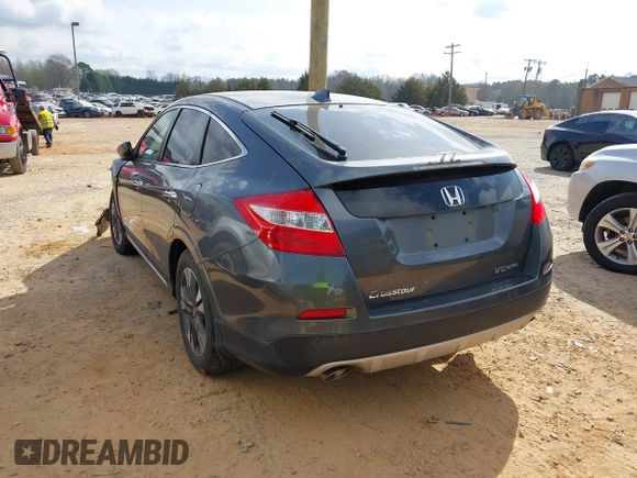 2014 Honda Crosstour EX-L z VIN 5J6TF2H59EL002739, wystawiony jako IAAI lot #41837819 z przebiegiem 139 361 mil mil oraz . Historia ofert i sprzedaży dostępna na DreamBid. Obrazek 3.