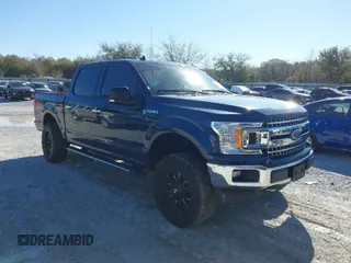 2020 Ford F-150 XL with VIN 1FTEW1E47LKF33607, listed as a IAAI auction lot 41849772 with 101,536 mi miles. Bid and sale history available at carsss.com. Image 1.