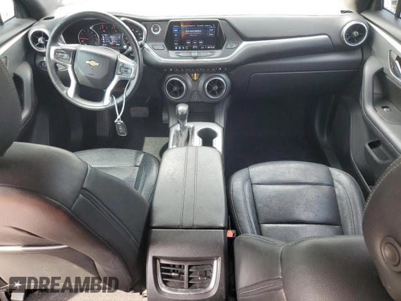 2020 Chevrolet Blazer LT with VIN 3GNKBCR4XLS615251, listed as a Copart auction lot 58942695 with 95,240 mi miles and Salvage title. Bid and sale history available at DreamBid. Image 8.