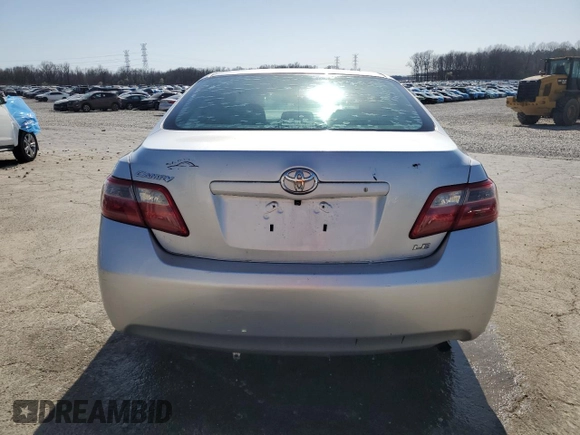 2008 Toyota Camry LE with VIN 4T1BE46K18U758956, listed as a Copart auction lot 48724385 with 216,121 mi miles and Salvage Title. Bid and sale history available at carsss.com. Image 6.