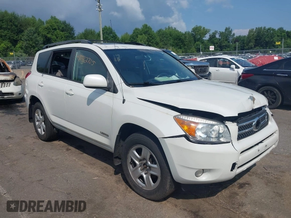 2006 Toyota RAV4 Limited with VIN JTMBK31V165003600, listed as a IAAI auction lot 42782705 with 206,215 mi miles and . Bid and sale history available at DreamBid. Image 1.