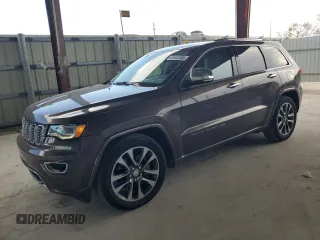 2017 Jeep Grand Cherokee Overland with VIN 1C4RJFCTXHC768687, listed as a Copart auction lot 51442495 with 123,578 mi miles and Clean Title. Bid and sale history available at carsss.com. Image 1.