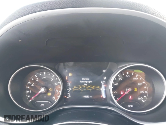 2019 Jeep Compass Limited with VIN 3C4NJDCBXKT812466, listed as a IAAI auction lot 42050090 with 103,282 mi miles and . Bid and sale history available at DreamBid. Image 7.