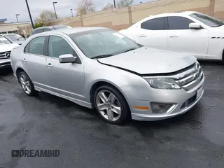 2010 Ford Fusion SPORT with VIN 3FAHP0KC2AR425989, listed as a IAAI auction lot 42041613 with 64,411 mi miles. Bid and sale history available at carsss.com. Image 1.