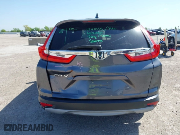 2019 Honda CR-V EX with VIN 5J6RW1H58KA042502, listed as a IAAI auction lot 42001700 with 117,396 mi miles and . Bid and sale history available at DreamBid. Image 6.