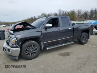 2014 Chevrolet Silverado 1500 LTZ with VIN 1GCVKSEC1EZ134582, listed as a Copart auction lot 50472335 with 93,362 mi miles and Salvage Title. Bid and sale history available at DreamBid. Image 1.