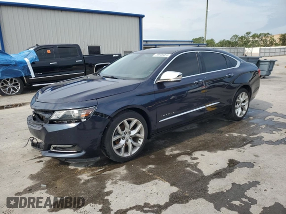 2018 Chevrolet Impala Premier с VIN 2G1125S32J9117744, выставлен на аукционе Copart как лот 59000035 с пробегом 162 091 миль миль и Списание • Salvage title. История ставок и продаж доступна на DreamBid. Изображение 1.