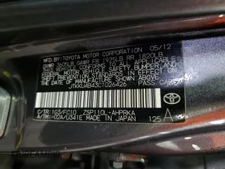 2012 Scion xD z VIN JTKKU4B43C1026426, wystawiony jako Copart lot #55339955 z przebiegiem 106 648 mil mil oraz Szkoda całkowita • Salvage title. Historia ofert i sprzedaży dostępna na DreamBid. Obrazek 12.