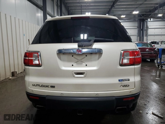 2010 Saturn Outlook XR-L Premium z VIN 5GZLVWED2AJ201356, wystawiony jako Copart lot #70814754 z przebiegiem 226 859 mil mil oraz Szkoda całkowita • Salvage title. Historia ofert i sprzedaży dostępna na DreamBid. Obrazek 6.