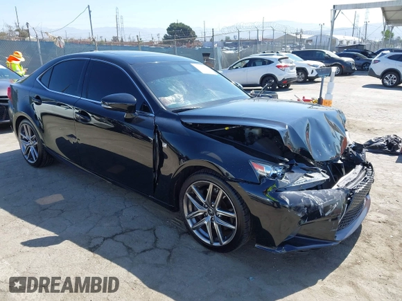 2016 Lexus IS 200t with VIN JTHBA1D22G5037411, listed as a IAAI auction lot 42528984 with 99,694 mi miles and . Bid and sale history available at DreamBid. Image 1.