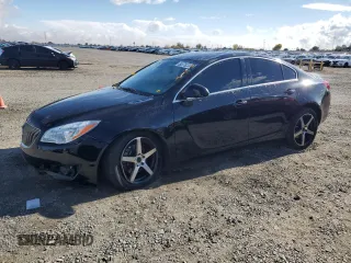 2016 Buick Regal Premium II with VIN 2G4GS5GXXG9207242, listed as a Copart auction lot 80376224 with 64,692 mi miles and Salvage Title. Bid and sale history available at carsss.com. Image 1.