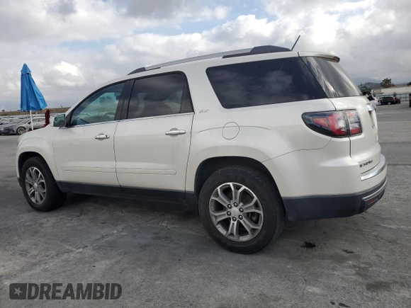 2014 GMC Acadia SLT with VIN 1GKKRRKD2EJ356359, listed as a Copart auction lot 54781065 with 130,618 mi miles and Clean Title. Bid and sale history available at carsss.com. Image 2.