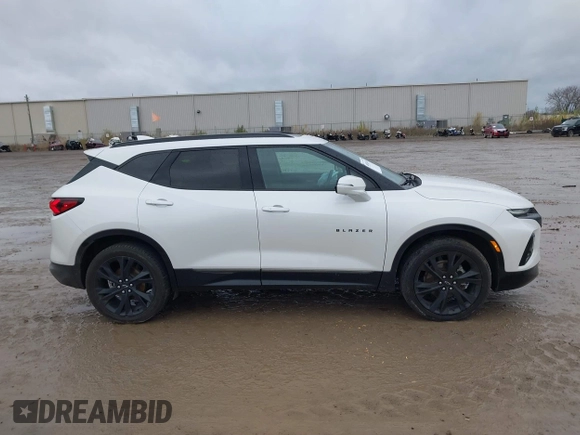 2021 Chevrolet Blazer RS z VIN 3GNKBERS7MS508086, wystawiony jako IAAI lot #40921436 z przebiegiem 66 072 mil mil oraz . Historia ofert i sprzedaży dostępna na DreamBid. Obrazek 13.