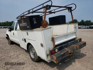 2013 Ford F-250 XL with VIN 1FD7X2B66DEA24301, listed as a Copart auction lot 48627771 with 244,779 mi miles and Salvage title. Bid and sale history available at DreamBid. Image 3.