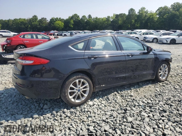 2020 Ford Fusion SE with VIN 3FA6P0HD4LR122075, listed as a Copart auction lot 59009485 with 143,247 mi miles and Salvage title. Bid and sale history available at DreamBid. Image 3.