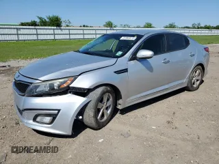 2015 Kia Optima LX with VIN 5XXGM4A74FG510428, listed as a Copart auction lot 51983075 with 254,280 mi miles and Salvage title. Bid and sale history available at DreamBid. Image 1.