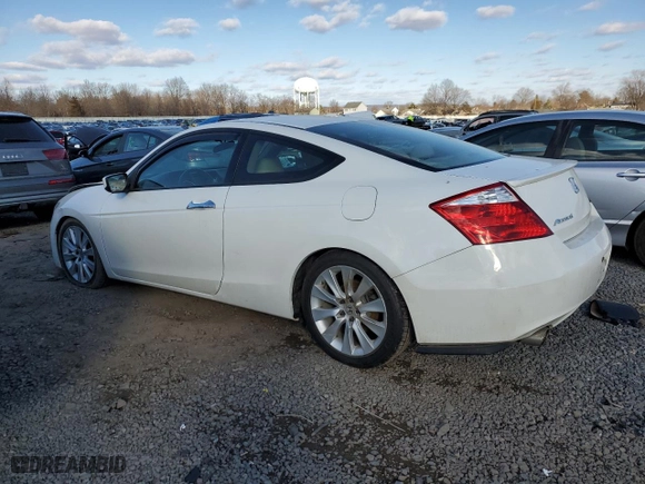 2010 Honda Accord Cpe EX-L with VIN 1HGCS2B85AA000580, listed as a Copart auction lot 88749575 with NaN miles and Salvage Title. Bid and sale history available at carsss.com. Image 2.