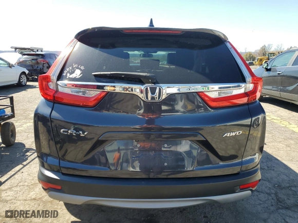 2018 Honda CR-V EX with VIN 7FARW2H55JE044049, listed as a Copart auction lot 49506275 with 47,950 mi miles and Salvage Title. Bid and sale history available at carsss.com. Image 6.
