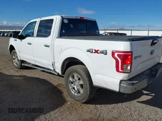 2015 Ford F-150 XLT with VIN 1FTEW1EG9FKD92005, listed as a IAAI auction lot 41706605 with 205,890 mi miles. Bid and sale history available at carsss.com. Image 3.