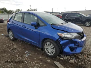 2016 Honda Fit LX with VIN JHMGK5H52GX038013, listed as a Copart auction lot 58164565 with 87,997 mi miles and Salvage title. Bid and sale history available at DreamBid. Image 4.