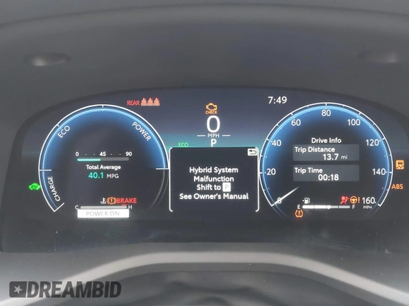 2025 Toyota Camry LE z VIN 4T1DAACK5SU554563, wystawiony jako IAAI lot #41788016 z przebiegiem 4 023 mil mil oraz . Historia ofert i sprzedaży dostępna na DreamBid. Obrazek 7.