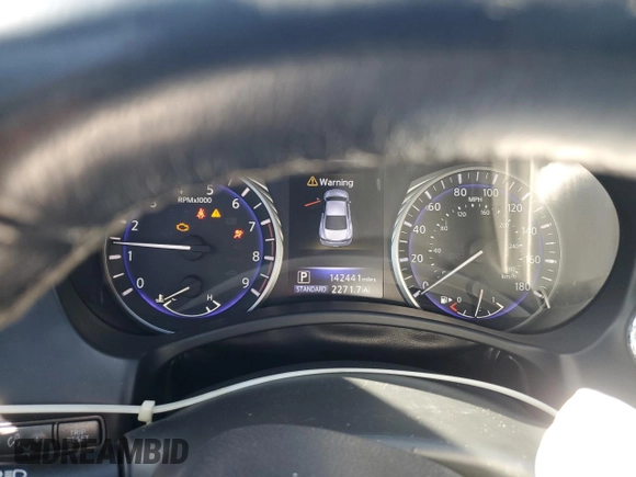 2018 Infiniti Q60 Sport with VIN JN1EV7EK0JM340319, listed as a Copart auction lot 72844634 with 142,441 mi miles and Salvage Title. Bid and sale history available at DreamBid. Image 9.