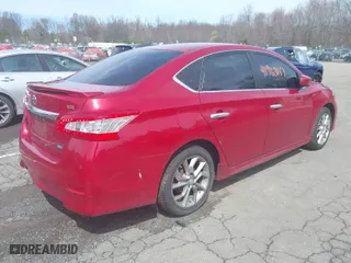 2014 Nissan Sentra SV with VIN 3N1AB7AP6EL645171, listed as a IAAI auction lot 41963853 with 142,563 mi miles. Bid and sale history available at carsss.com. Image 4.