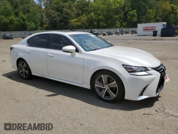 2016 Lexus GS 350 with VIN JTHBZ1BL1GA002595, listed as a Copart auction lot 69217784 with 52,484 mi miles and Salvage Title. Bid and sale history available at carsss.com. Image 4.