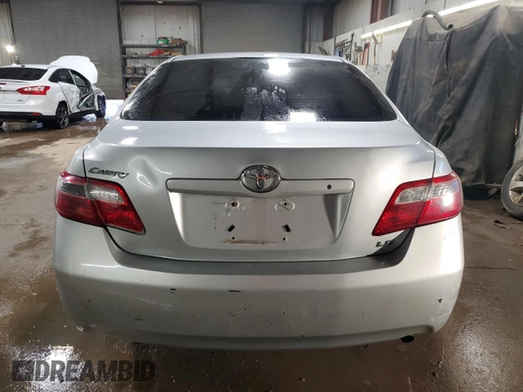2007 Toyota Camry CE with VIN 4T1BE46K57U107232, listed as a Copart auction lot 52075235 with 196,952 mi miles and Salvage Title. Bid and sale history available at DreamBid. Image 6.