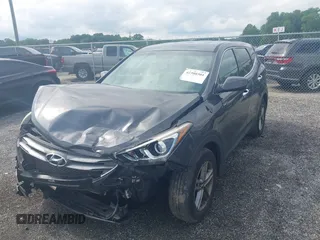 2017 Hyundai Santa Fe 2.4L с VIN 5XYZTDLB2HG451648, выставлен на аукционе IAAI как лот 42380301 с пробегом 156 687 миль миль и . История ставок и продаж доступна на DreamBid. Изображение 2.