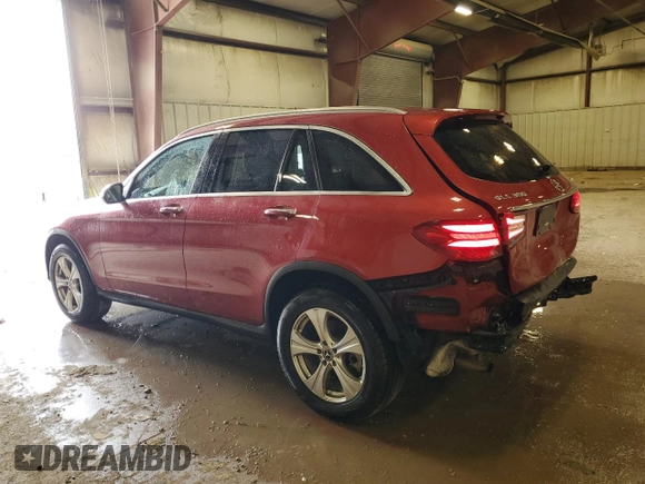 2018 Mercedes-Benz GLC with VIN WDC0G4KB3JV096643, listed as a Copart auction lot 51594685 with 88,553 mi miles and Clean Title. Bid and sale history available at carsss.com. Image 2.