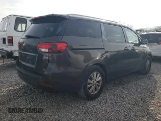 2016 Kia Sedona LX with VIN KNDMB5C1XG6085868, listed as a Copart auction lot 42879995 with 143,570 mi miles and Clean Title. Bid and sale history available at carsss.com. Image 3.