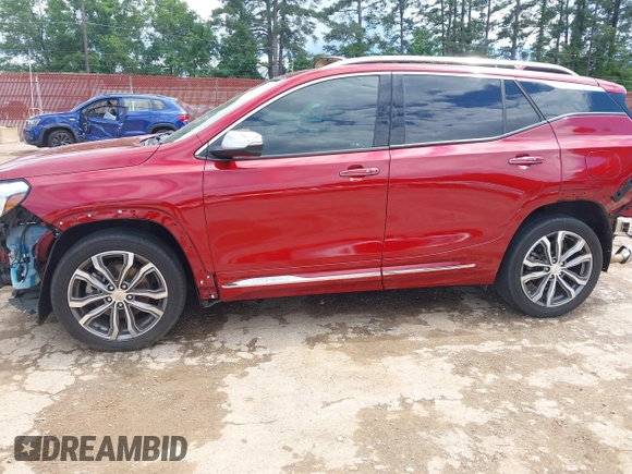 2018 GMC Terrain Denali with VIN 3GKALSEX1JL281439, listed as a IAAI auction lot 42193402 with 97,563 mi miles and . Bid and sale history available at DreamBid. Image 15.