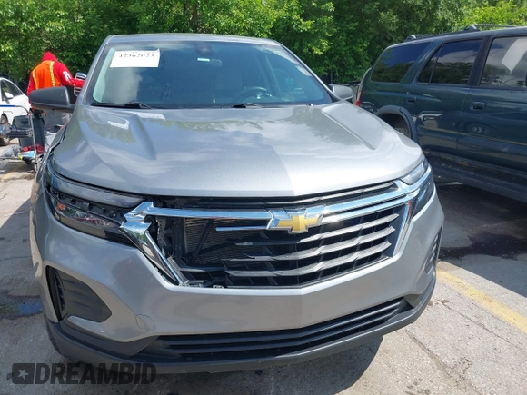 2023 Chevrolet Equinox LS with VIN 3GNAX5EG3PL260884, listed as a IAAI auction lot 42362023 with 70,580 mi miles and . Bid and sale history available at DreamBid. Image 6.