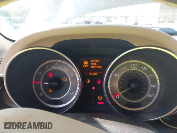 2011 Acura MDX with VIN 2HNYD2H20BH524315, listed as a IAAI auction lot 42725905 with 216,082 mi miles and . Bid and sale history available at DreamBid. Image 7.