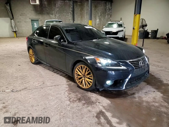 2015 Lexus IS 250 with VIN JTHCF1D21F5017770, listed as a Copart auction lot 47179845 with 171,876 mi miles and Salvage Title. Bid and sale history available at DreamBid. Image 13.