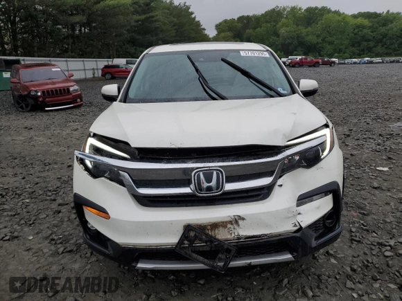 2019 Honda Pilot EX-L with VIN 5FNYF6H5XKB050512, listed as a Copart auction lot 57701295 with 49,031 mi miles and Salvage title. Bid and sale history available at DreamBid. Image 5.