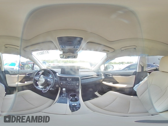 2021 Lexus RX 350 with VIN 2T2JZMAA9MC183642, listed as a Copart auction lot 61768375 with 37,629 mi miles and Salvage title. Bid and sale history available at DreamBid. Image 16.